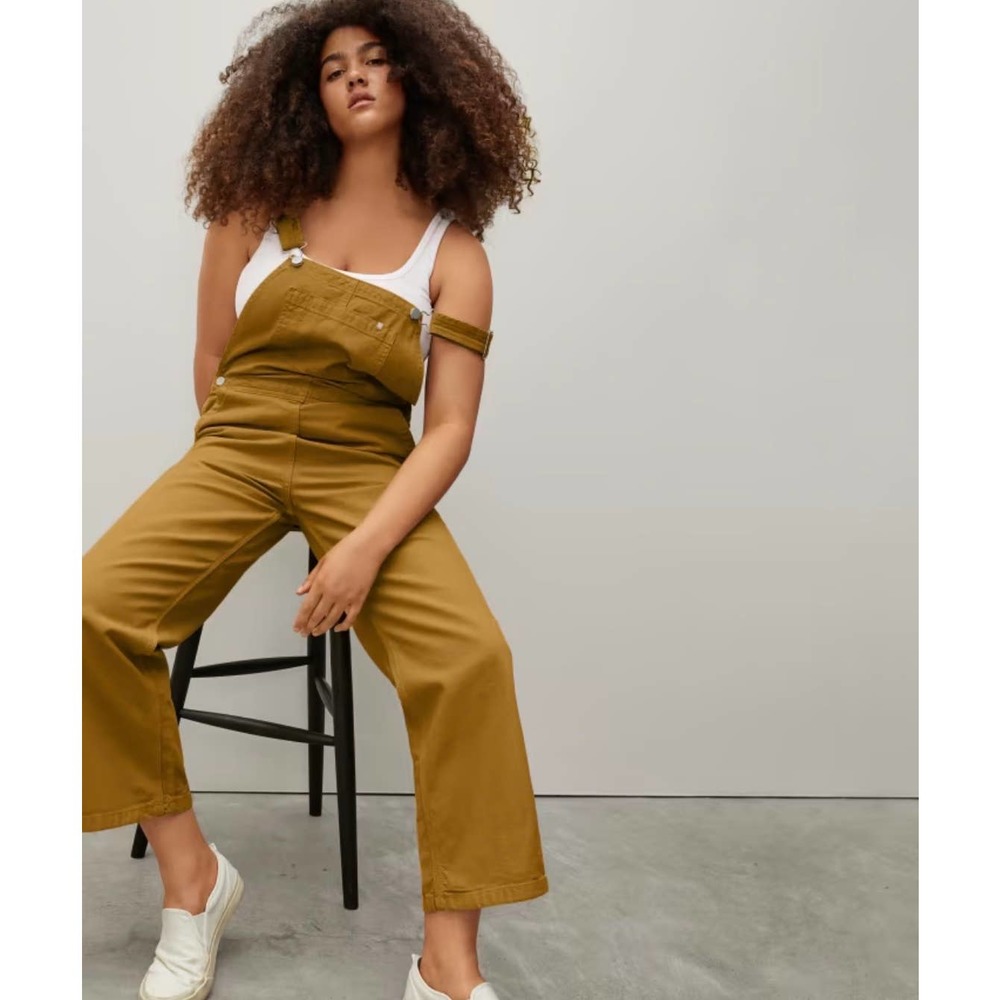 The Canvas Overalls Mustard Size 12